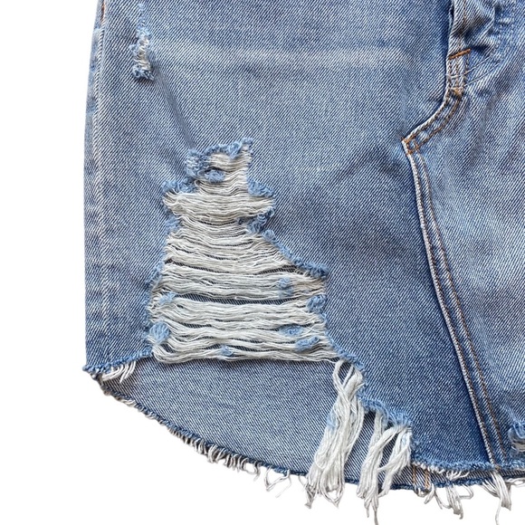 GRLFRND Rhoda Mini Denim Skrit NWT - Picture 5 of 12